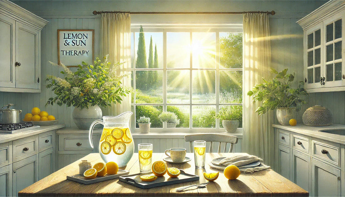 Lemon & Sun Therapy: Your New Morning Ritual for Wellness 🍋☀️