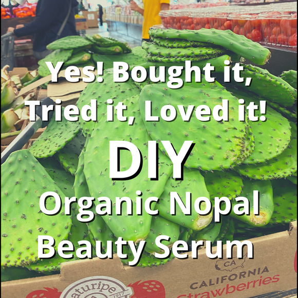 DIY ORGANIC CACTUS BEAUTY SERUM - QUICK AND EASY