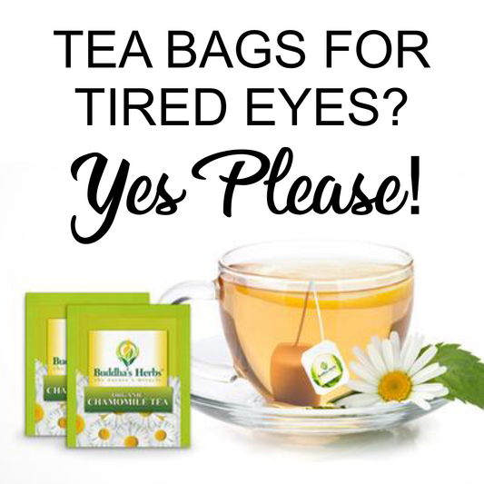 Need An Easy Fix For Puffy Eyes? Try Chilled Tea Bags