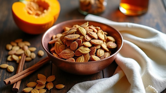 Beauty-Boosting Maple Cinnamon Pumpkin Seeds: The Healthy Snack Your Pantry Needs