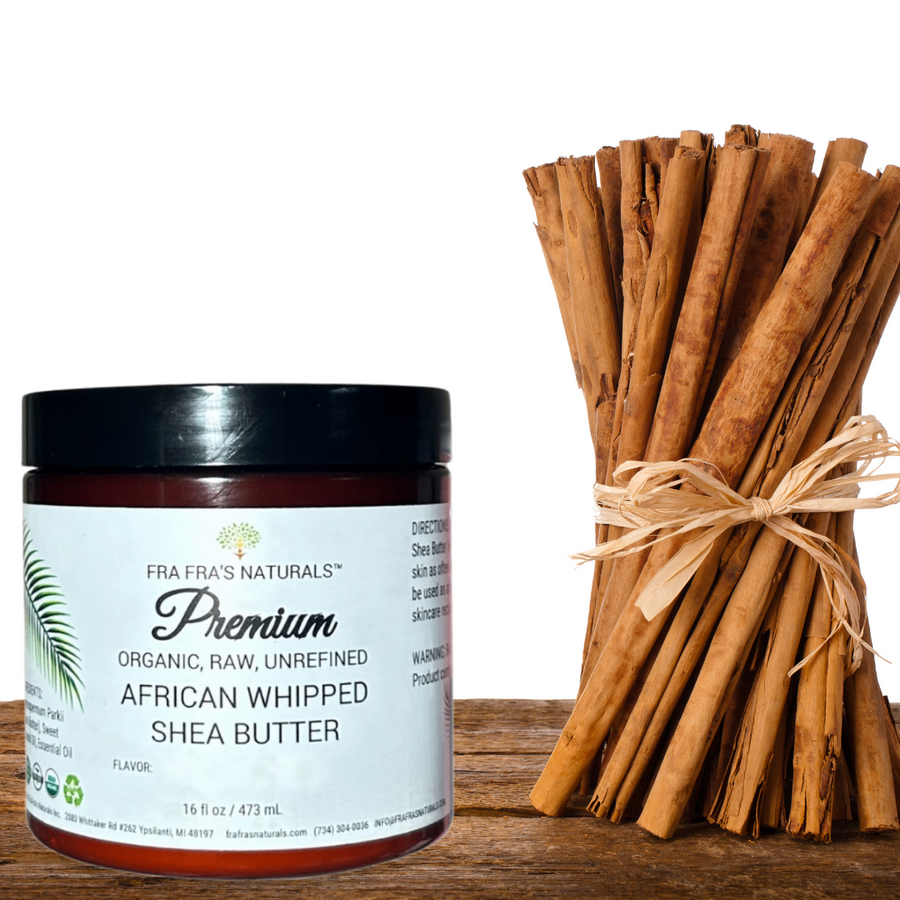 Fra Fra's Naturals | Premium Raw Organic Whipped Shea Butter - Spicy Scents