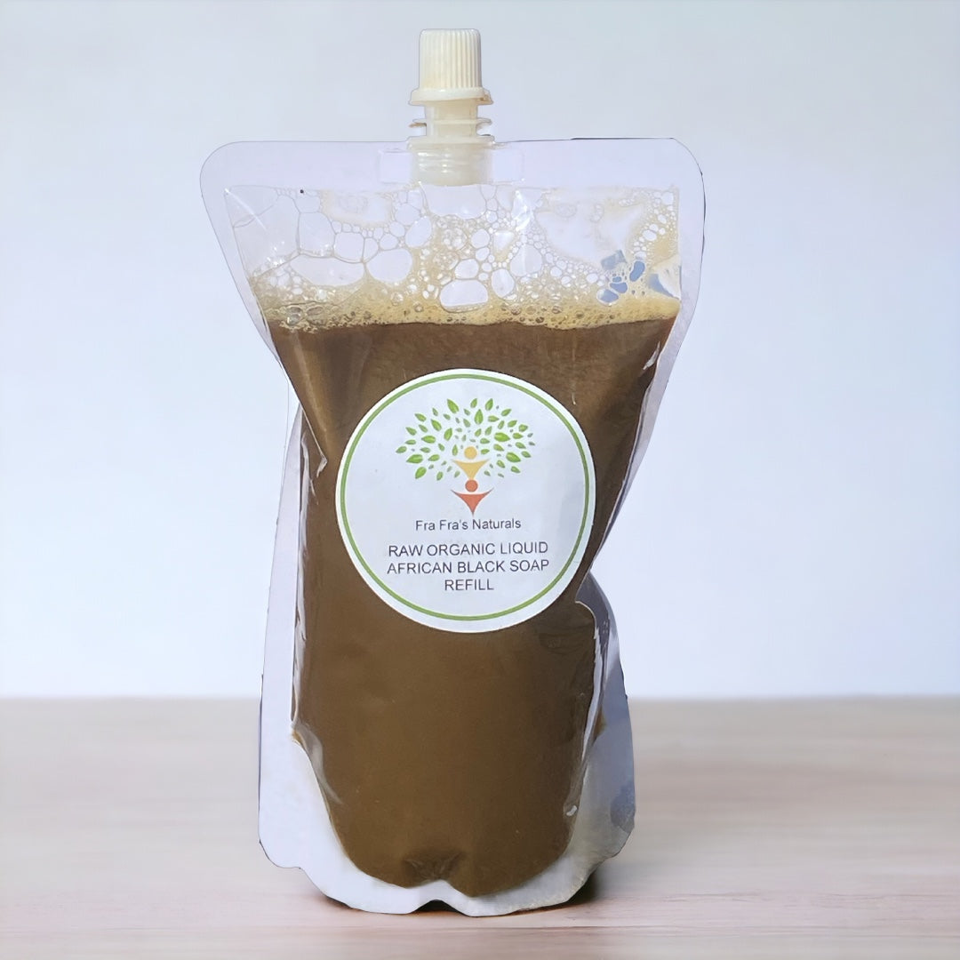 Fra Fra's Naturals | Premium EXTREME Diabetes Blend Liquid African Black Soap - 16 oz