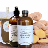 Fra Fra's Naturals | Premium Organic Raw Liquid African Black Soap - Spicy Scents