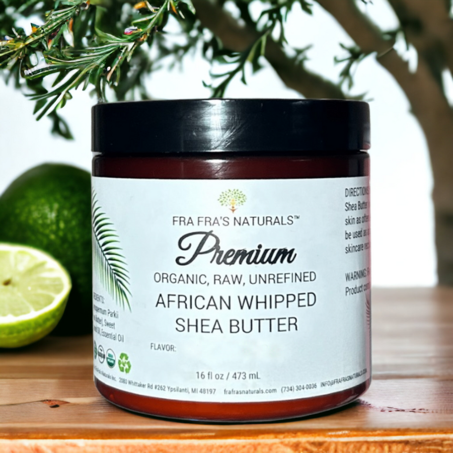 Fra Fra's Naturals | Premium Healing Anti-Anxiety Blend Whipped Raw Organic Shea Butter