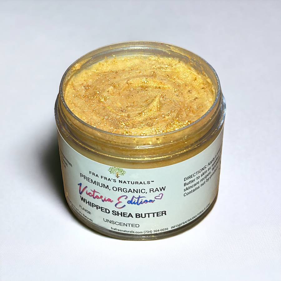 Victoria Edition | Premium Raw Organic Whipped Shea Butter - Limited Run