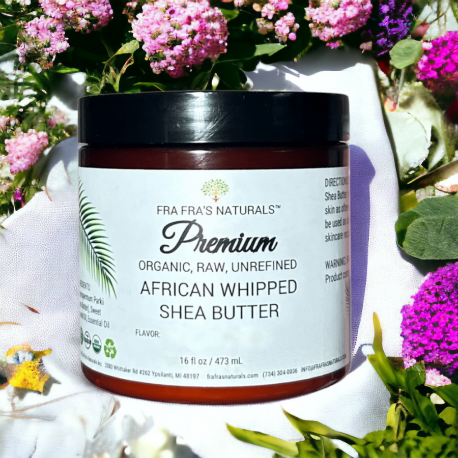 Fra Fra's Naturals | Premium Raw Organic Whipped Shea Butter - Floral Scents