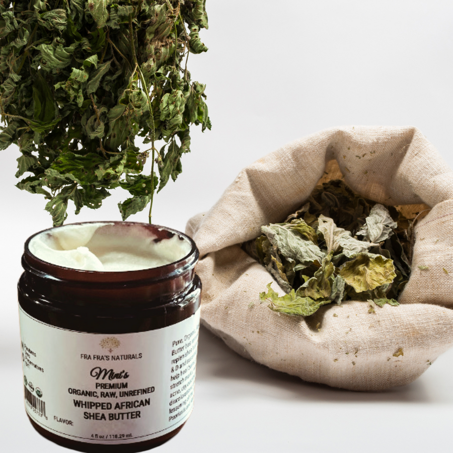 Fra Fra's Mini's | Premium Raw Organic Whipped Shea Butter - Herbal Scents