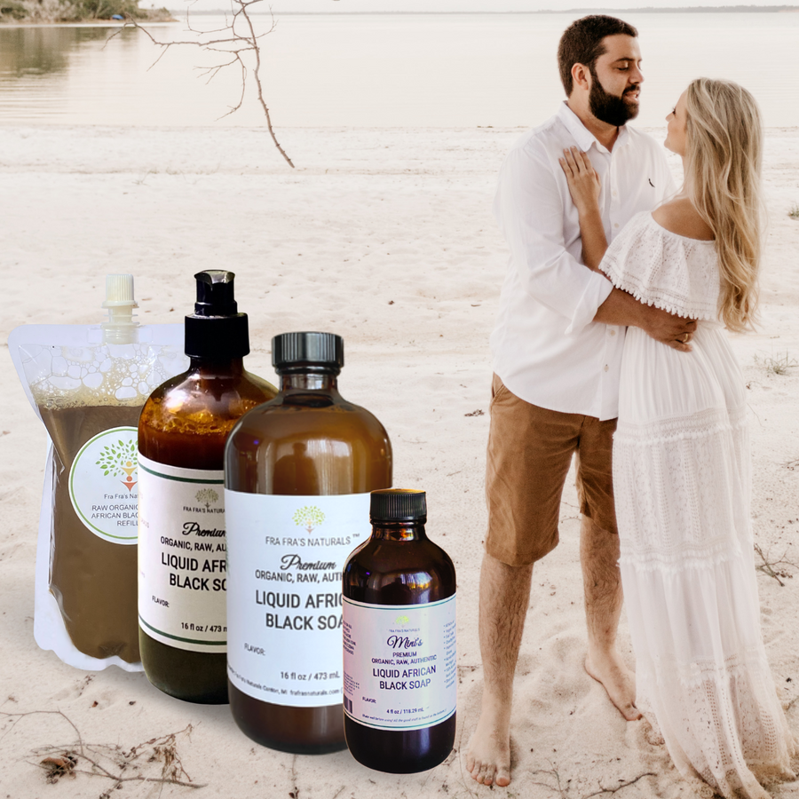 Fra Fra's Naturals | Premium Honeymoon Liquid Black Soap Blend