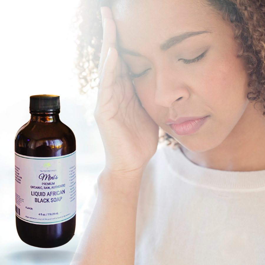 Fra Fra's Naturals | Premium Migraine Liquid Black Soap Blend
