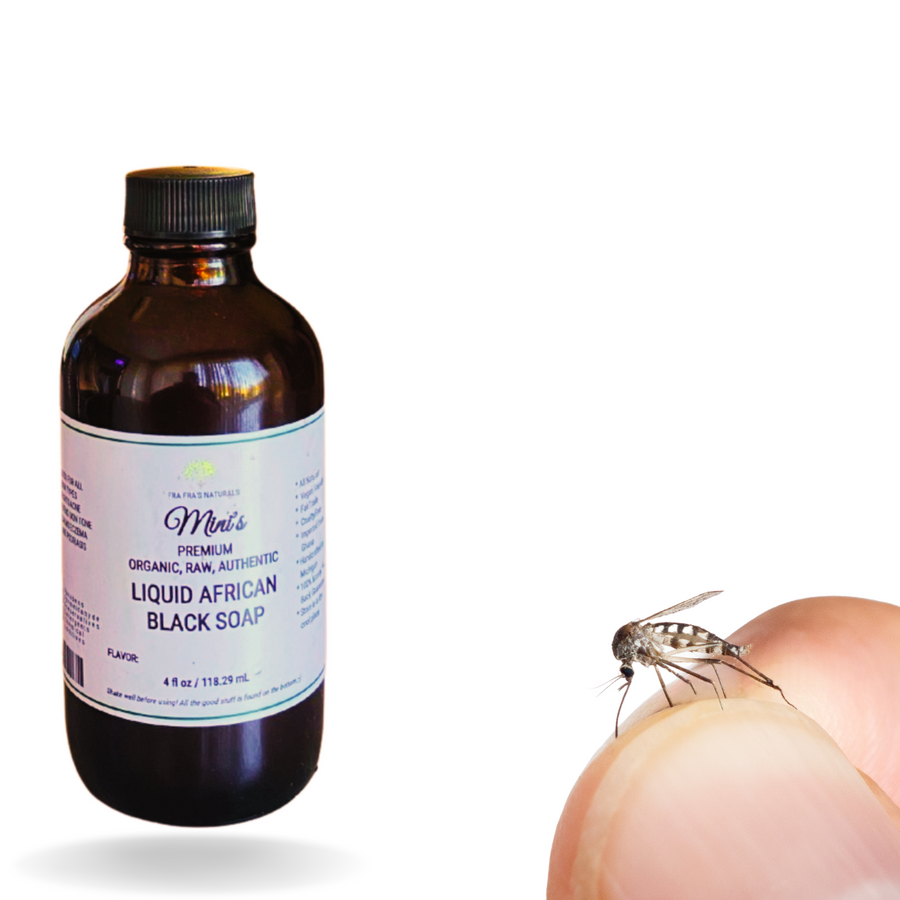 Fra Fra's Mini's | Premium Insect Blend Liquid African Black Soap - 4 oz