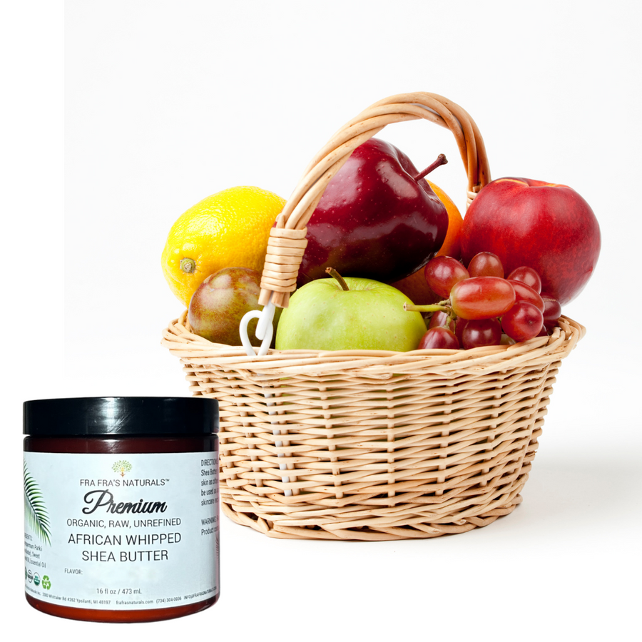 Fra Fra's Naturals | Premium Raw Organic Whipped Shea Butter - Fruit Scents