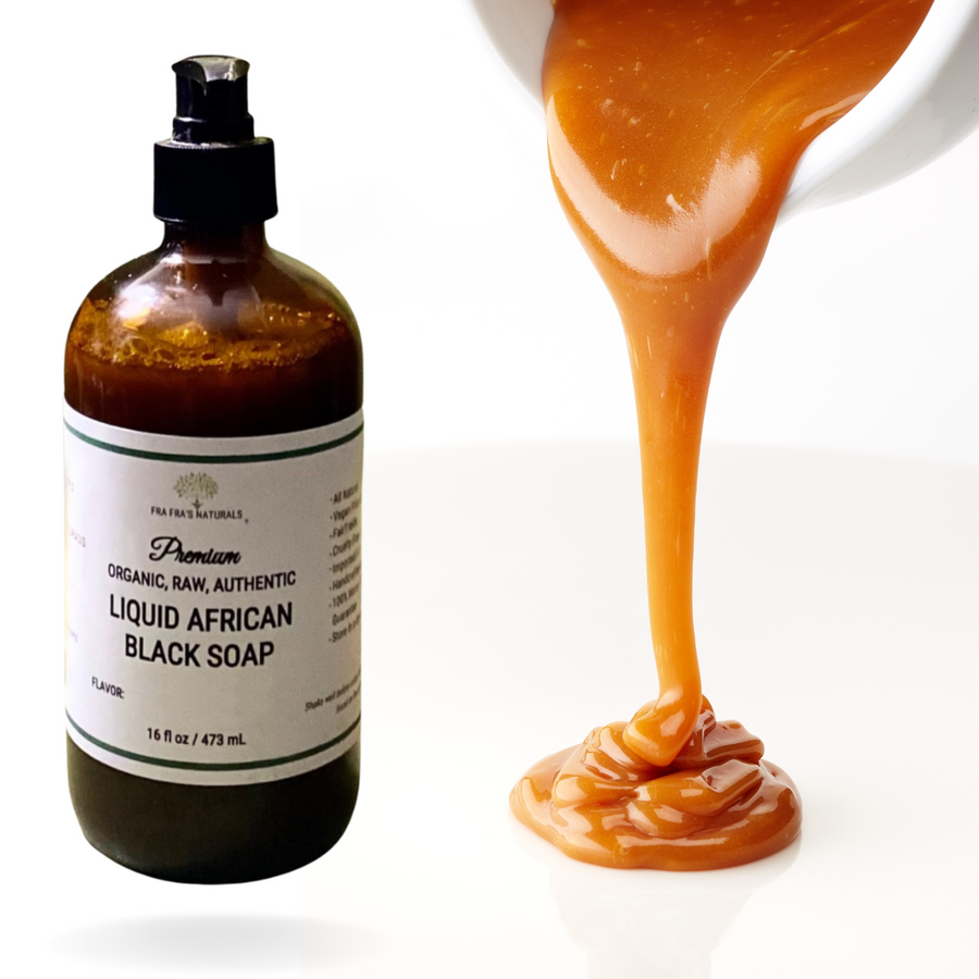 Fra Fra's Naturals | Premium Organic Raw Liquid African Black Soap - Sweet Scents