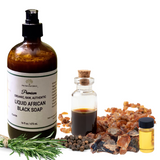 Fra Fra's Naturals | Premium Organic Raw Liquid African Black Soap - Woodsy Scents