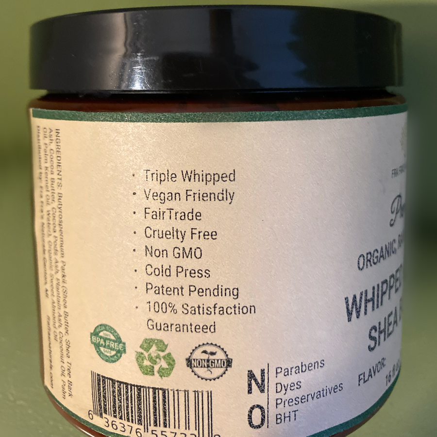 Fra Fra's Naturals | Premium Raw Organic Whipped Shea Butter - Citrus Scents