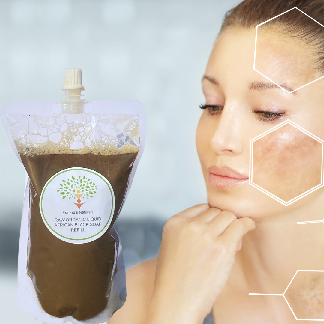 Fra Fra's Mini's | Premium Dark Spot Reducing Liquid Black Soap Blend - 4 oz