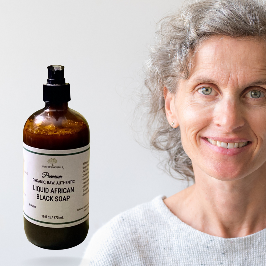 Fra Fra's Naturals | Premium Anti-Aging Liquid Black Soap Blend