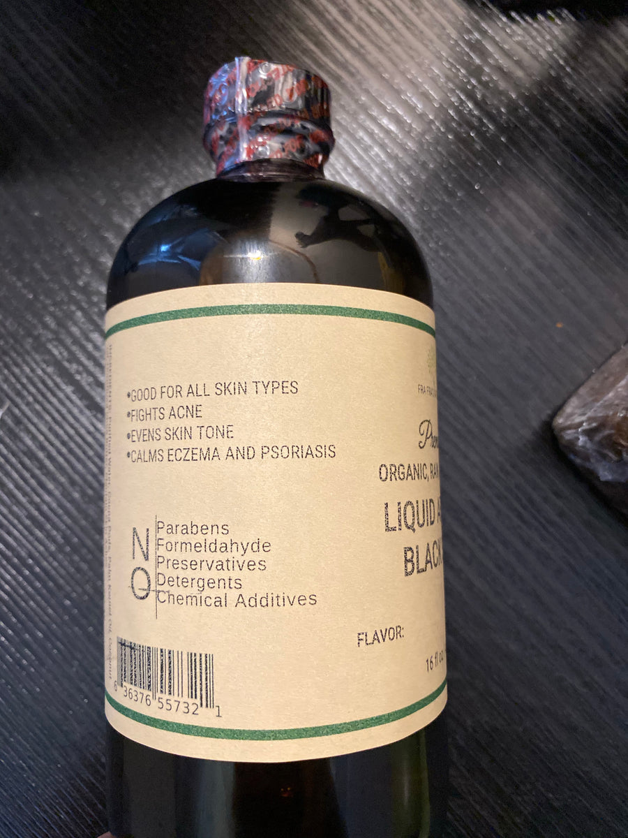 Fra Fra's Naturals | Premium Organic Raw Liquid African Black Soap - Citrus Scents