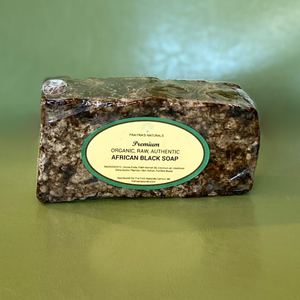 Fra Fra's Naturals | 1 lb Raw Unrefined African Black Soap - 100% Organic