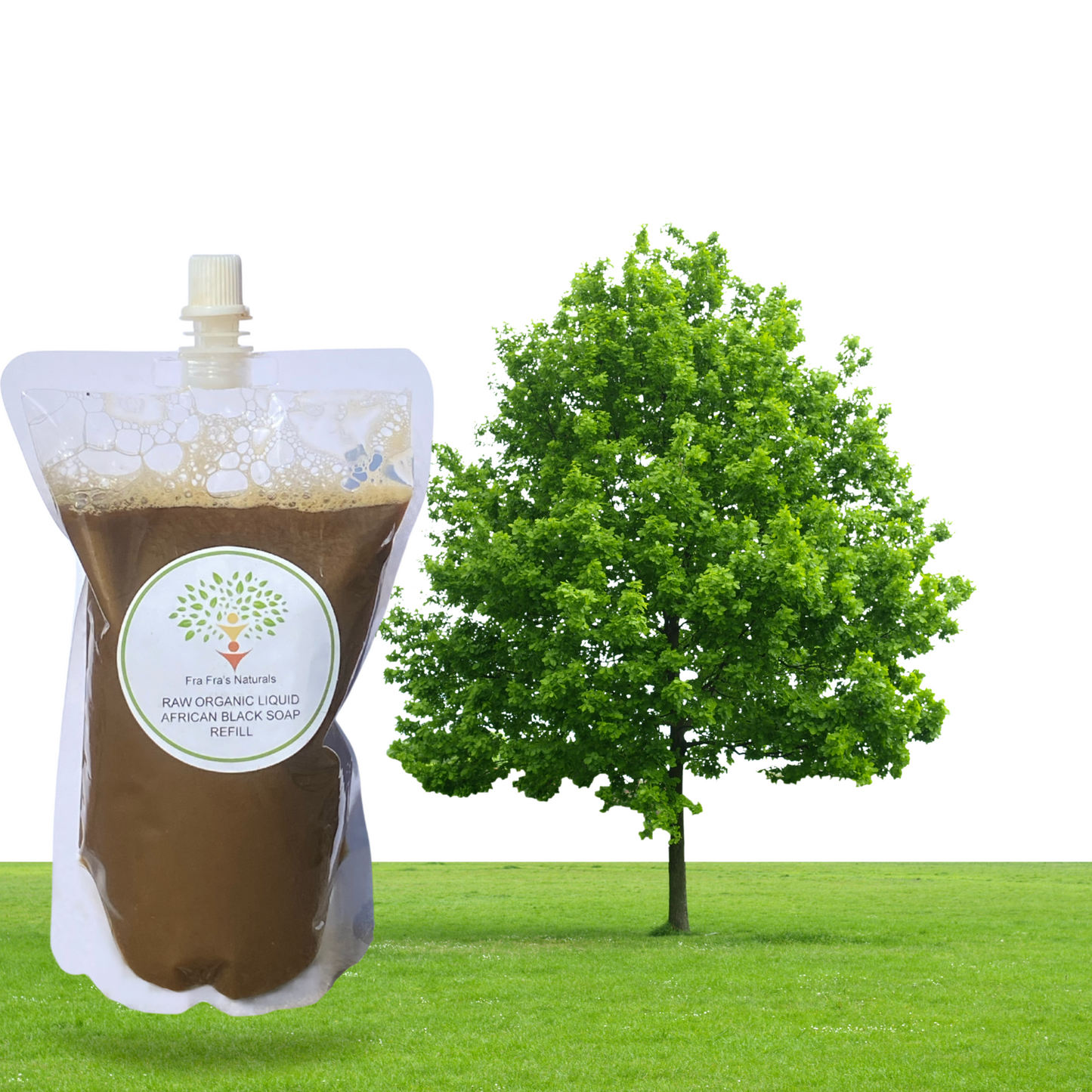 Fra Fra's Naturals | Premium Organic Raw Liquid African Black Soap - Camphor Scents